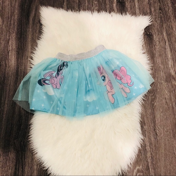 🍭HP🍭My Little Pony Glitter Tulle Tutu Skirt NWOT